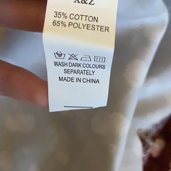 Red wine floral slit summer beach dress - Picture 15 of 15